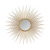Sunburst Wall Decor Mirror 14.5"D