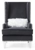 Glory Furniture Wilshire G0952A-AC Chair , BLACK