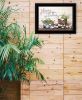 "Home is not a Place" by Susan Boyer, Ready to Hang Framed Print, Black Frame